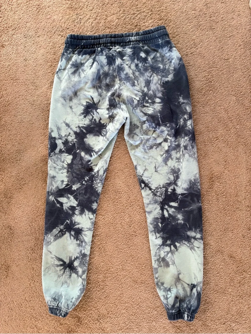 TALENTLESS Blue Heavyweight Tie-Dye Jogger Sweatpants – Size Medium